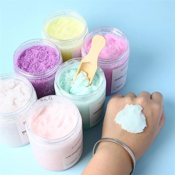 Milk Salt Scrub